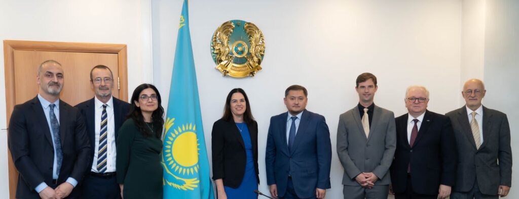 Senior management team of DMU Leicester and DMUK visited Minister of Science and Higher Education of the Republic of Kazakhstan.