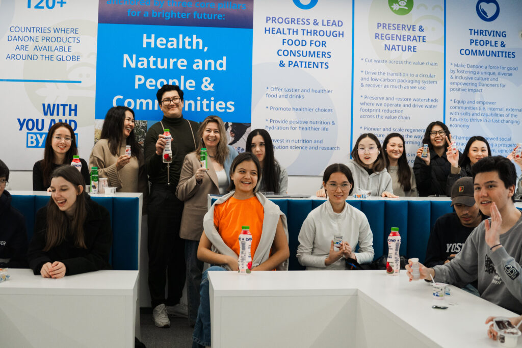 DMU Kazakhstan and Danone Kazakhstan Unveiled a Branded Room for Students