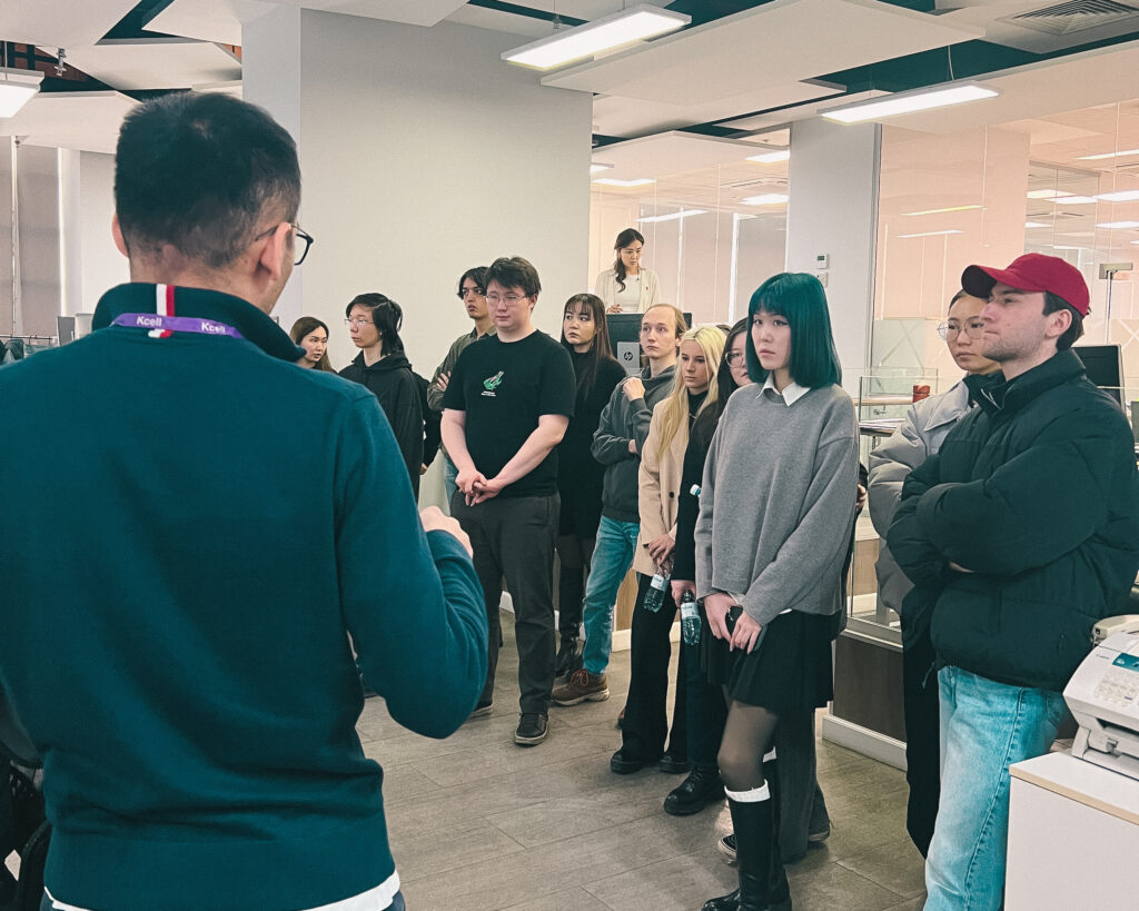 DMU Kazakhstan Cyber Security Students Gain Hands-On Experience at Kcell Office